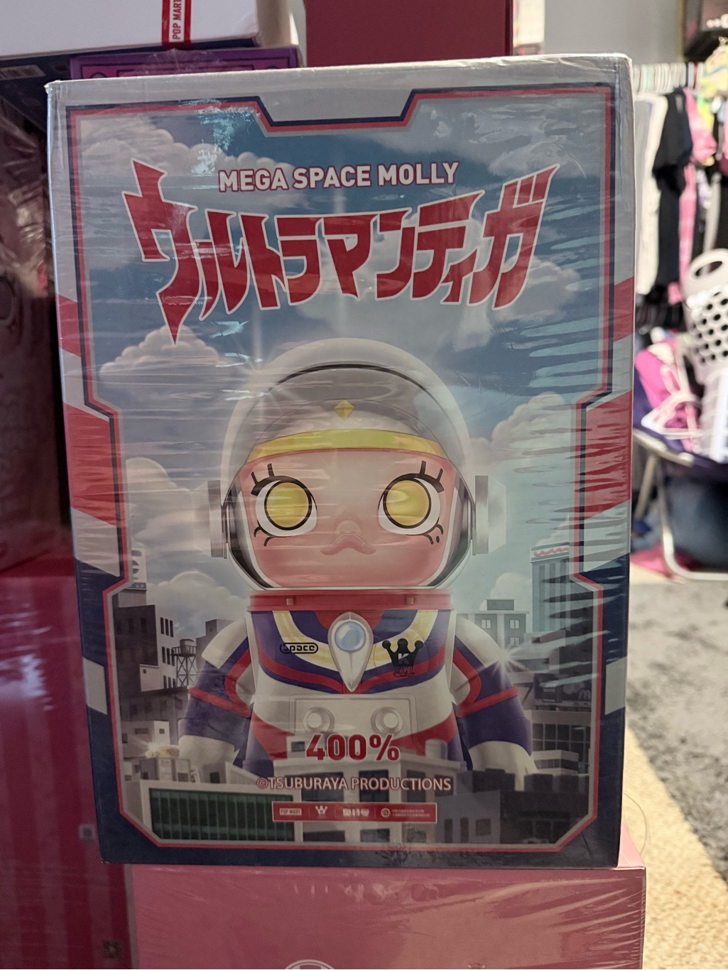 Pop Mart 400% Mega Space Molly Ultraman Tiga